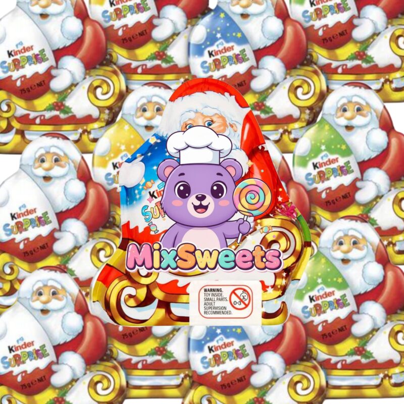 Kinder Surprise Milk Chocolate Santa Christmas Gift With Toy