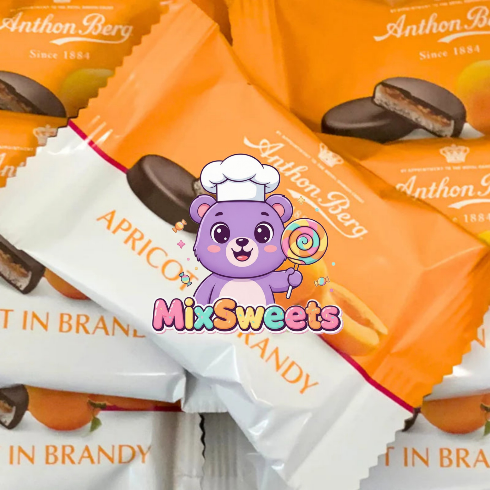 Anthon Berg Apricot in Brandy Chocolate Covered Marzipan Anthon Berg Apricot in Brandy Chocolate Covered Marzipan