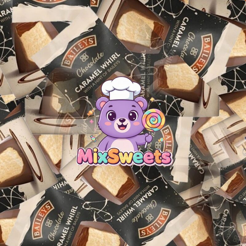 Baileys Chocolate Caramel Whirls