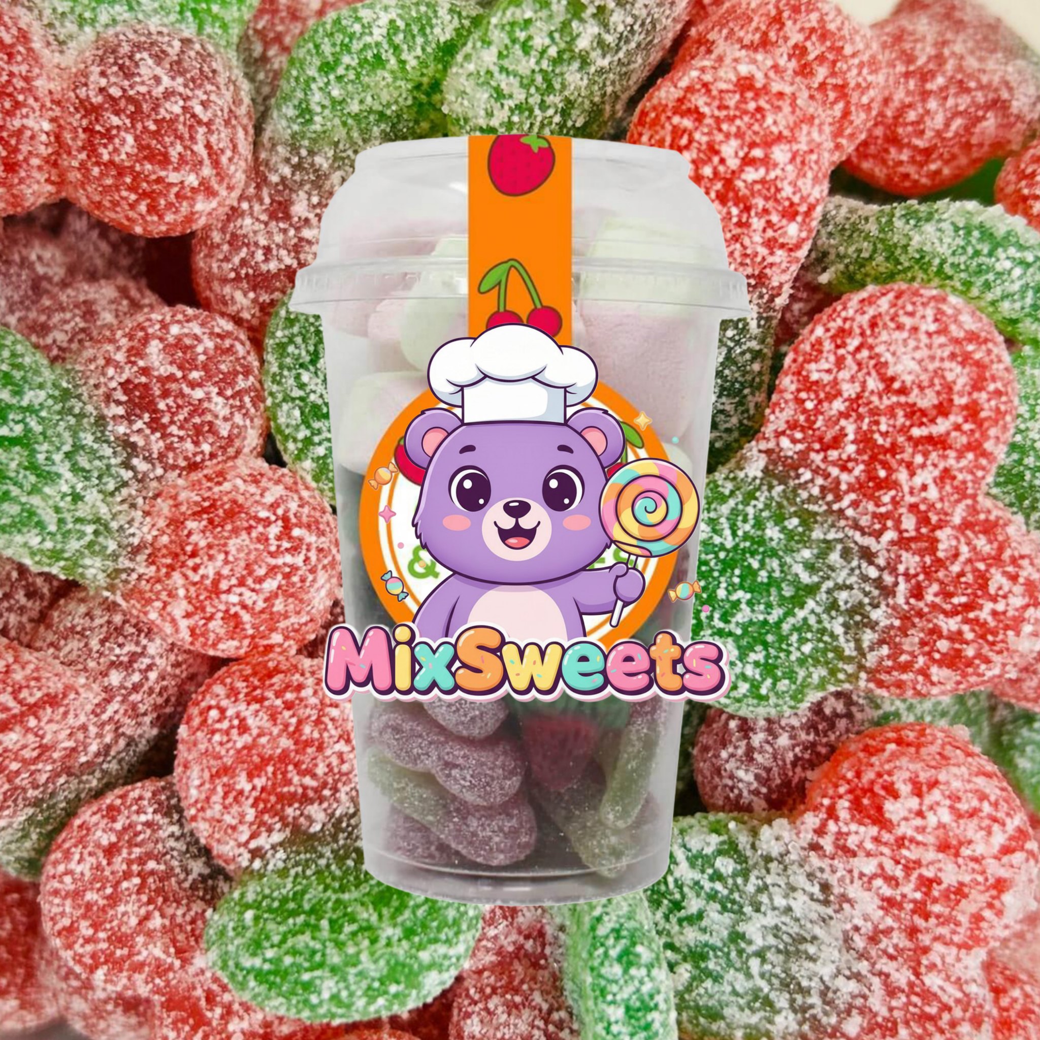 Bonds Cherries & Berries Candy Cup Bonds Cherries & Berries Candy Cup