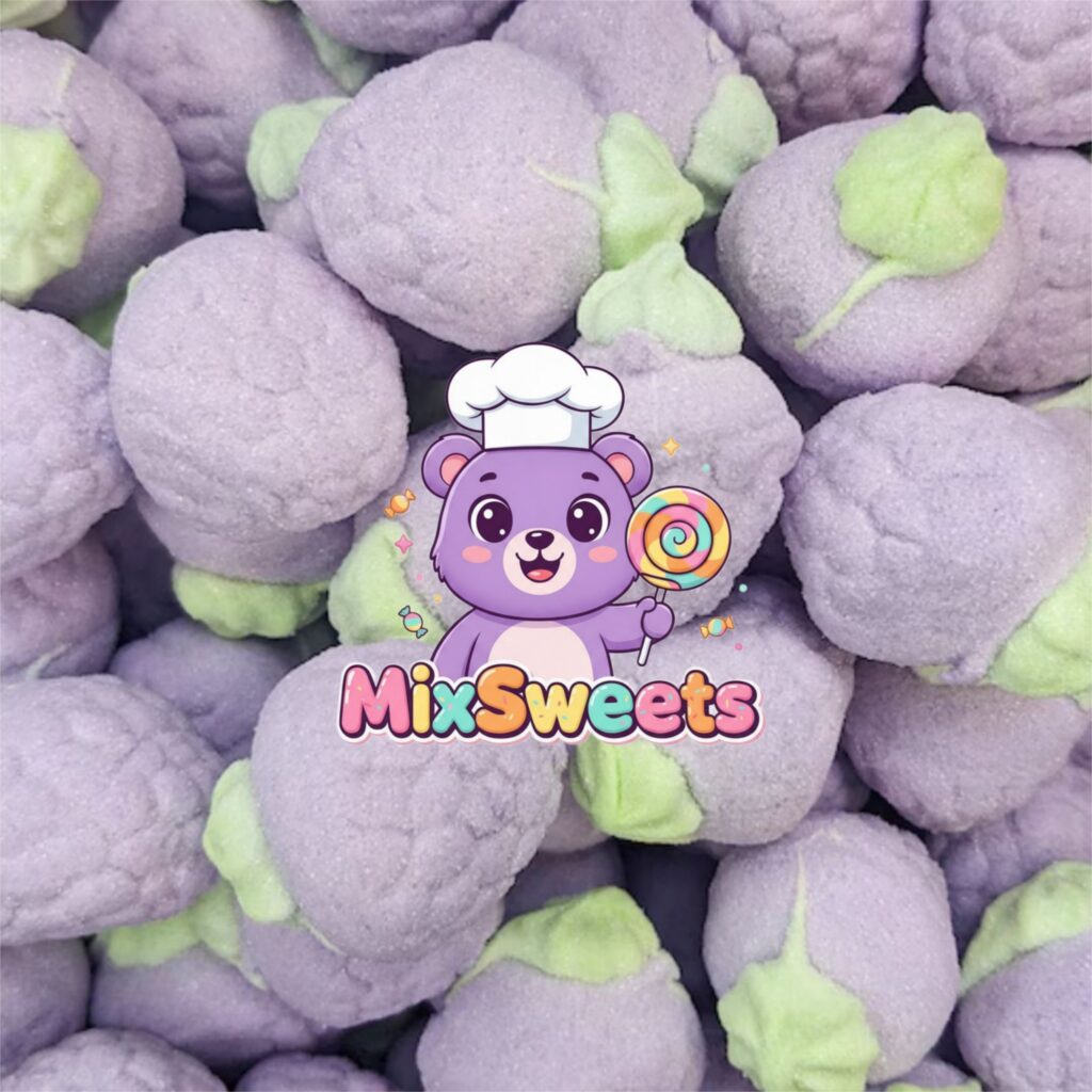 Bulgari Jelly Filled Blackberry Marshmallows Bag