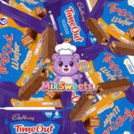 Cadbury Timeout Orange Milk Chocolate Covered Wafer