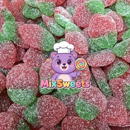 Candy Realms Fizzy Strawberries 1p Tub