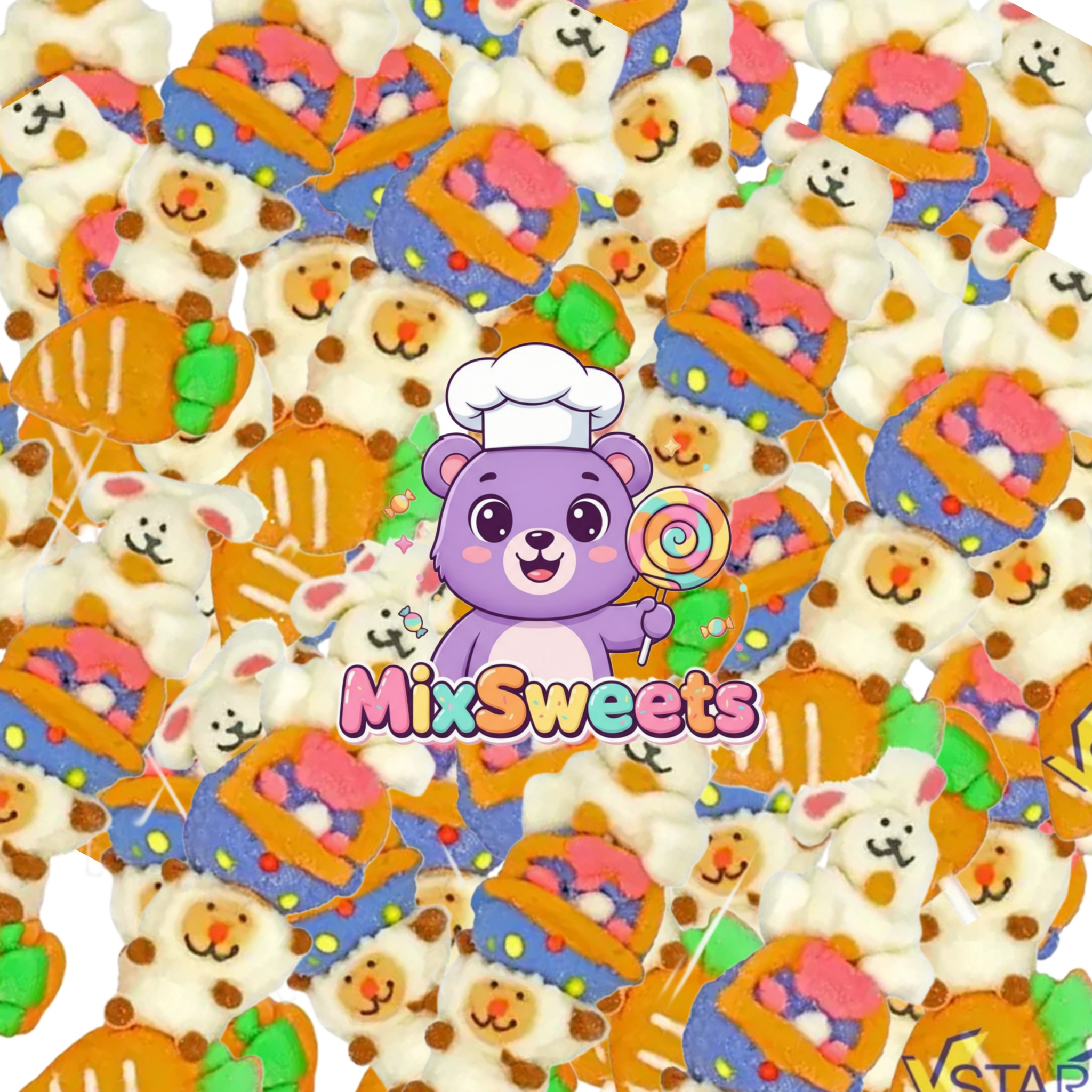 Candy Realms Halloween Mallow Stacker Mix Sweets Candy Realms Halloween Mallow Stacker Mix Sweets