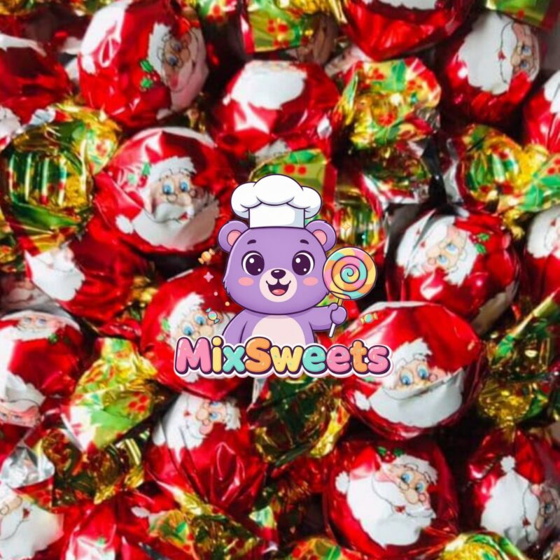 Creme Filled Milk Chocolate Santa Twists