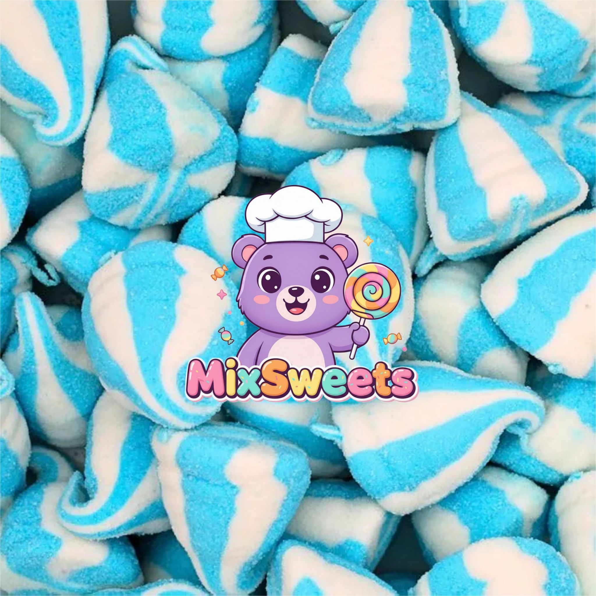 Fini Raspberry Marshmallow Whips Bag Fini Raspberry Marshmallow Whips Bag