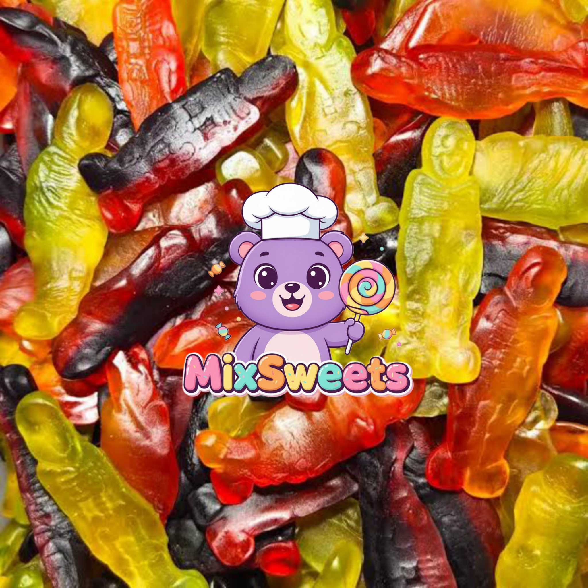 Haribo Sour Skeletons Mix Sweets Haribo Sour Skeletons Mix Sweets