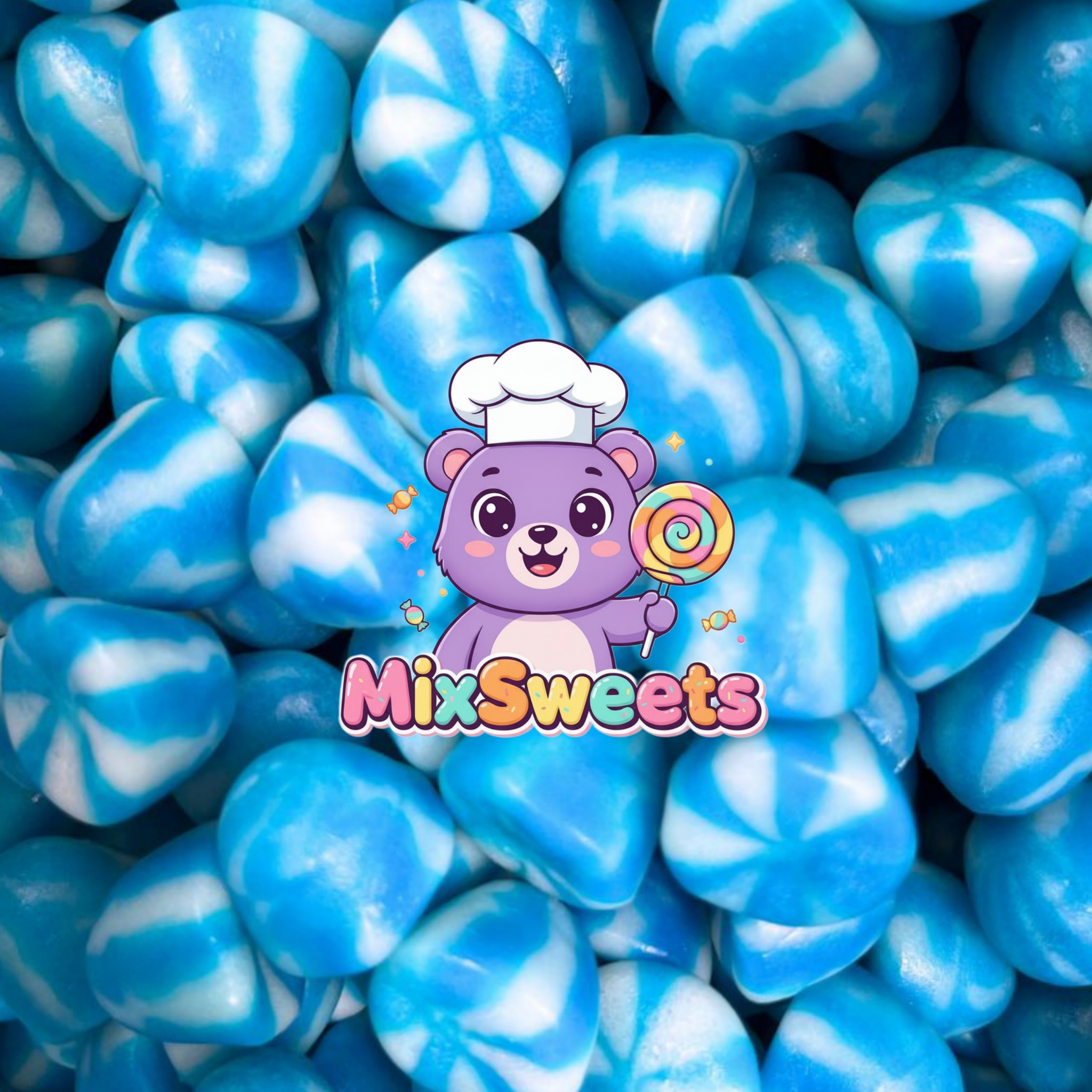 Kingsway Blue Raspberry Twist Kisses Kingsway Blue Raspberry Twist Kisses