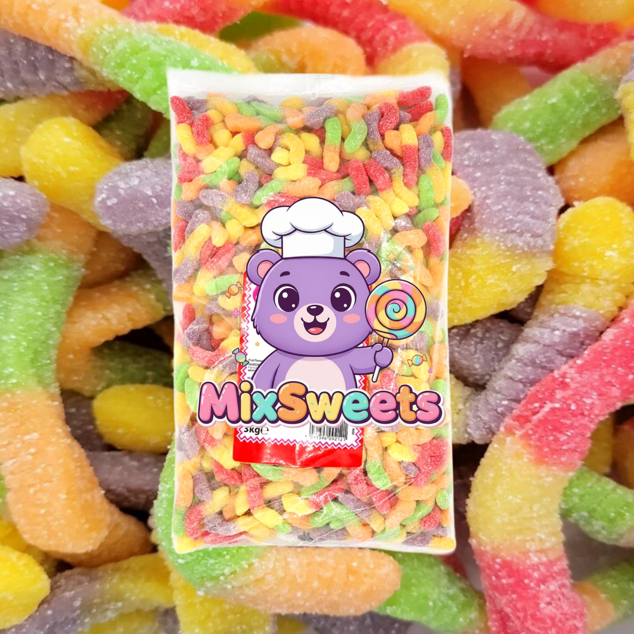 Kingsway Fizzy Worms Bag Kingsway Fizzy Worms Bag