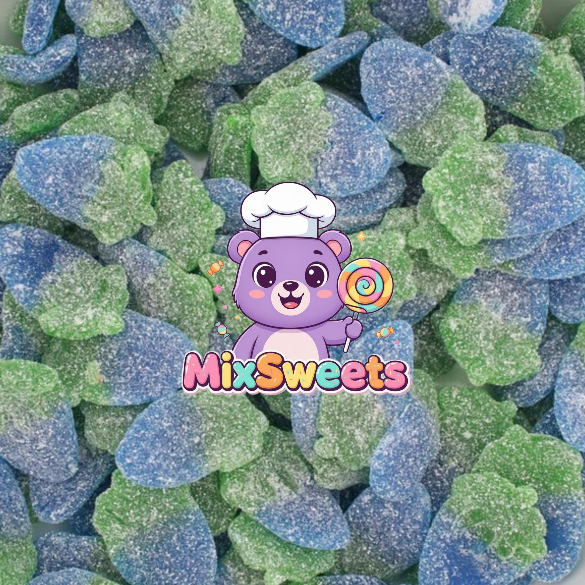 Kingsway Mega Value Vegan Fizzy Blue Raspberries Kingsway Mega Value Vegan Fizzy Blue Raspberries