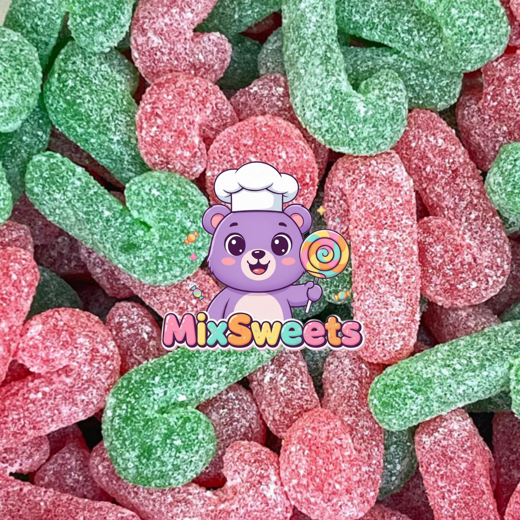 Kingsway Mega Value Vegan Sugared Candy Canes Kingsway Mega Value Vegan Sugared Candy Canes