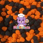 Kingsway Mini Black & Orange Dots Bag