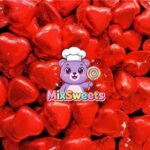 Kingsway Red Foiled Milk Chocolate Hearts