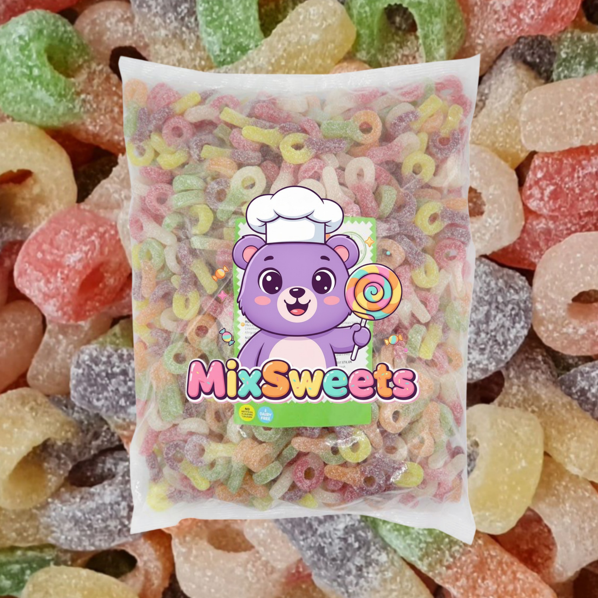 Kingsway Vegan Sour Dummies Bag Kingsway Vegan Sour Dummies Bag