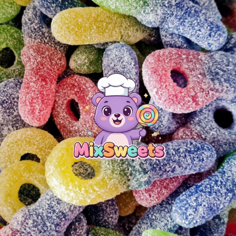 Kingsway Vegan Tongue Painting Fizzy Dummies Mix Sweets