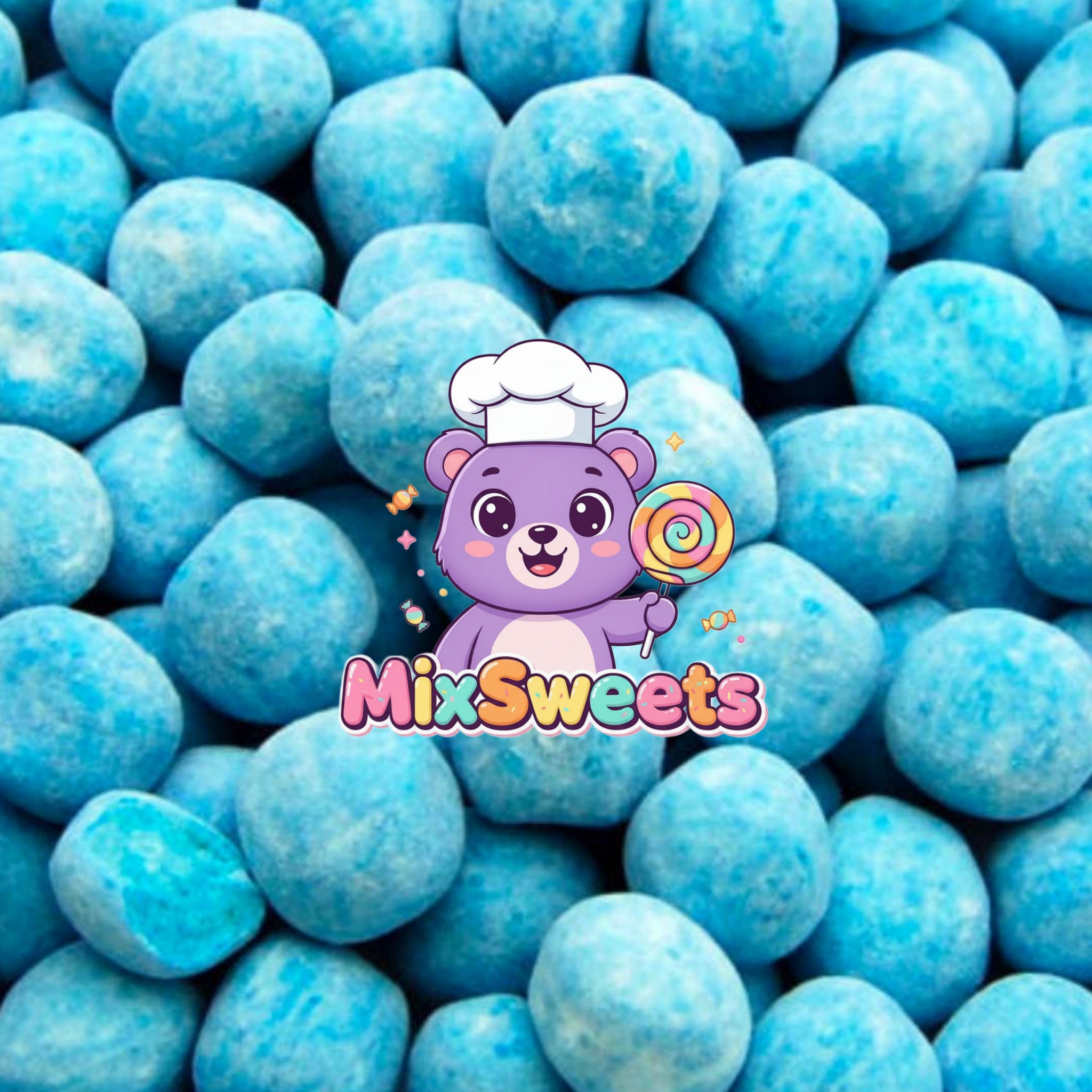 Kingsway Veggie Blue Raspberry Bon Bons Mix Sweets Kingsway Veggie Blue Raspberry Bon Bons Mix Sweets