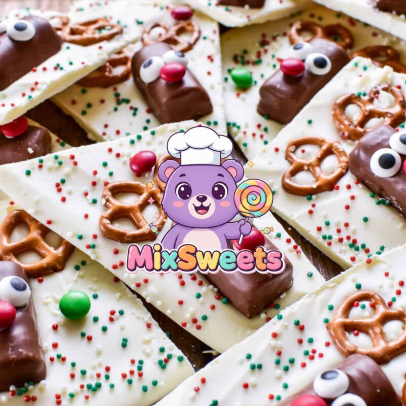 Milkybar Reindeer White Chocolate Christmas Figure