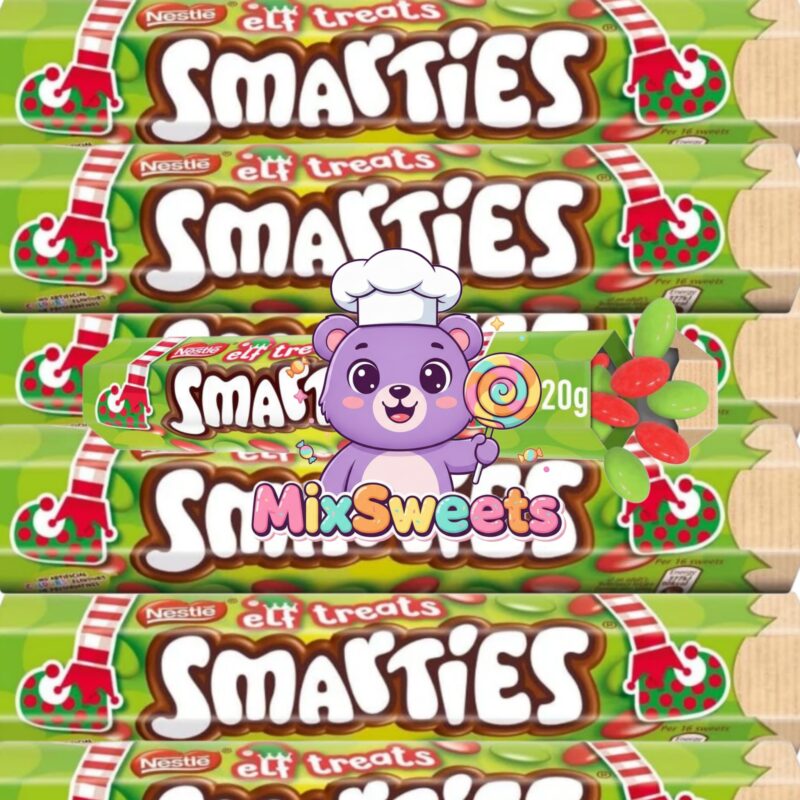 Smarties Elf Treats Milk Chocolate Giant Tube