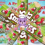 Smarties Elf Treats Milk Chocolate Giant Tube Mix Sweets