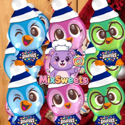 Smarties Penguin Milk Chocolate Christmas Figure