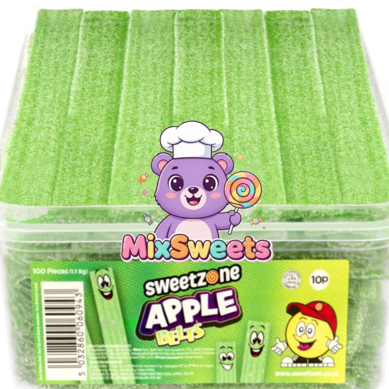 Sweetzone Apple Belts Tub 10p PMP