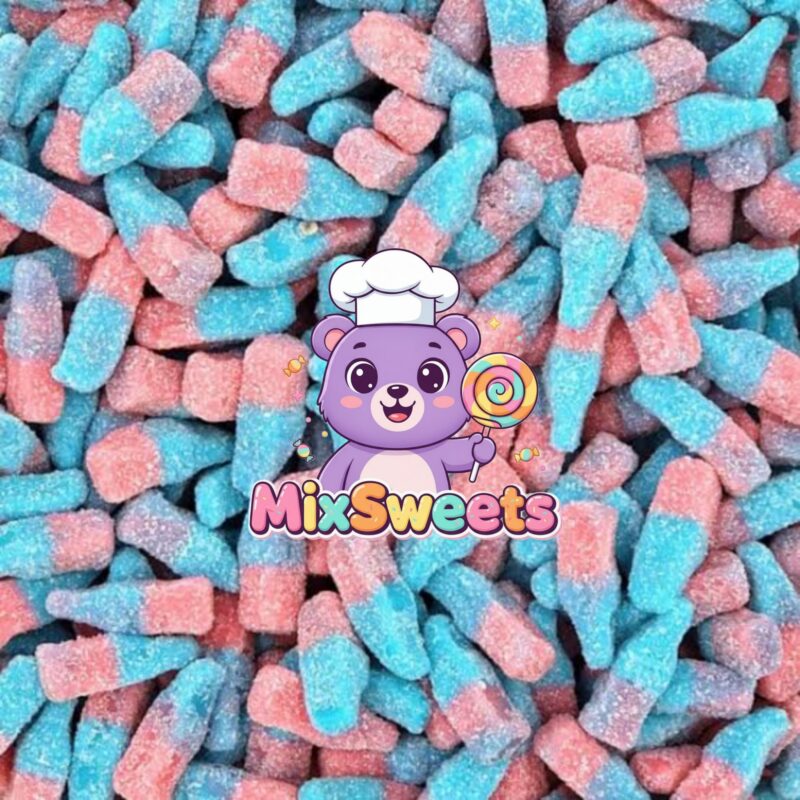 Sweetzone Fizzy Blue Bottles 2p