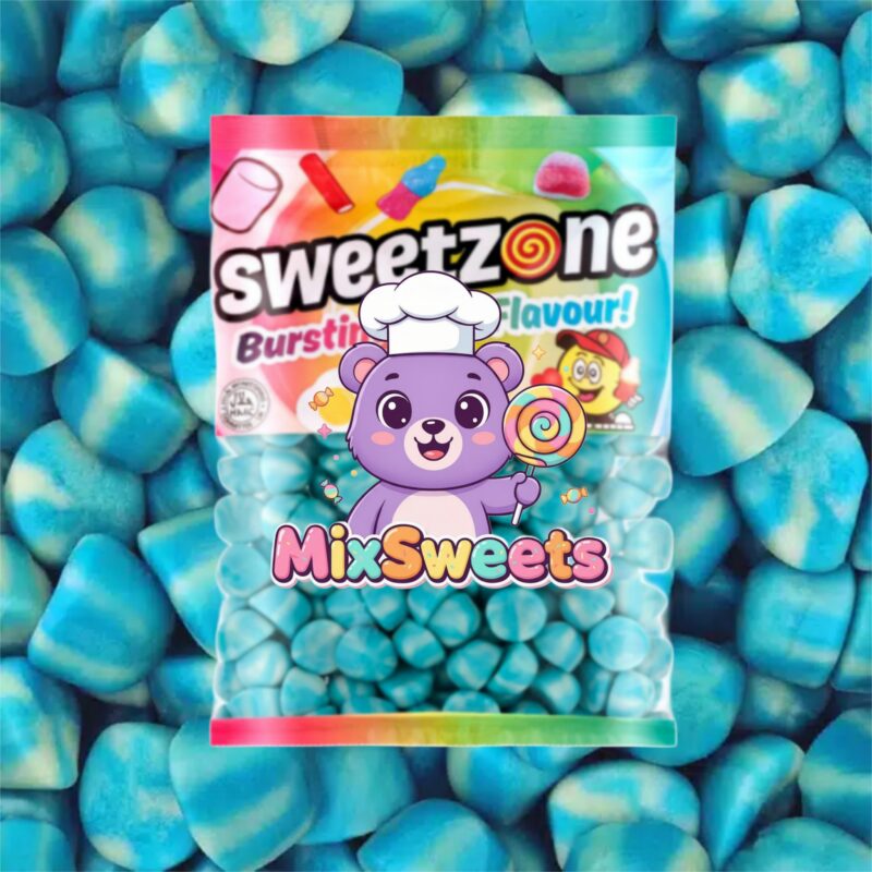 Sweetzone Jelly Blue Twist Kisses Bag