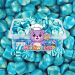 Sweetzone Jelly Blue Twist Kisses Tub