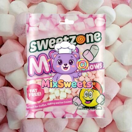 Sweetzone Pink & White Mini Mallows Bag