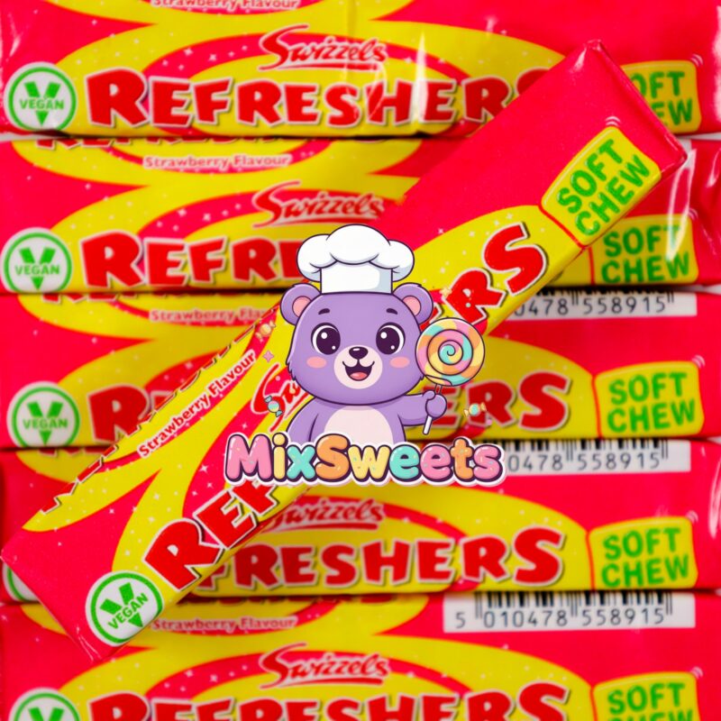 Swizzels Refreshers Strawberry Chews Stick Pack