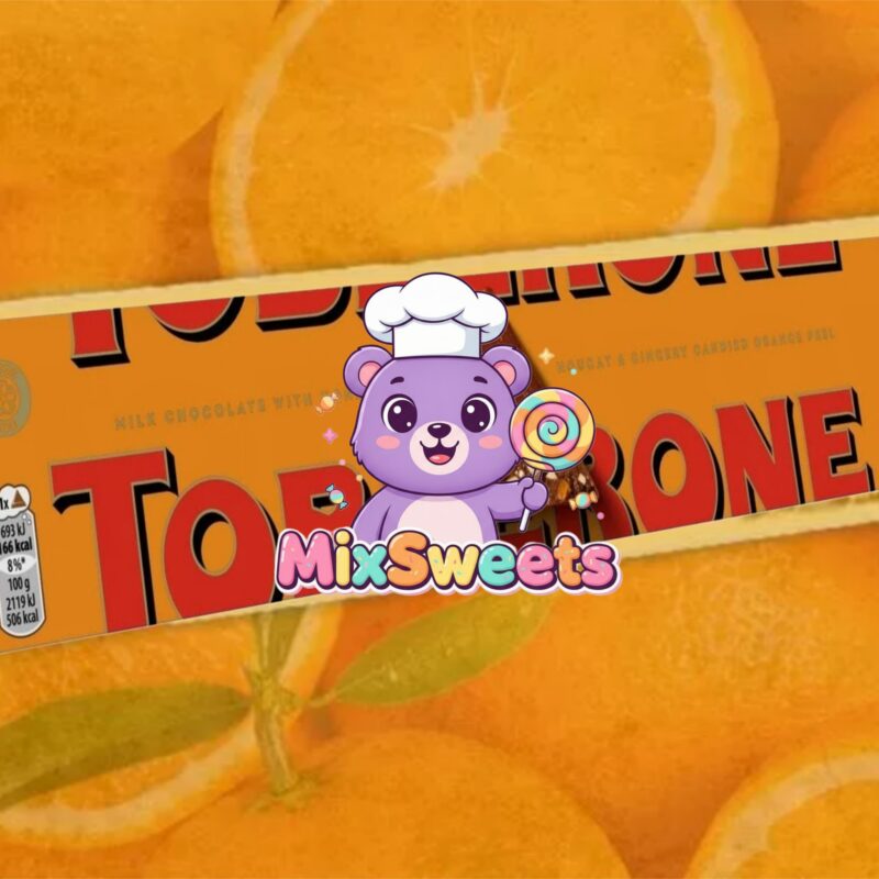 Toblerone Orange Twist Milk Chocolate Bar