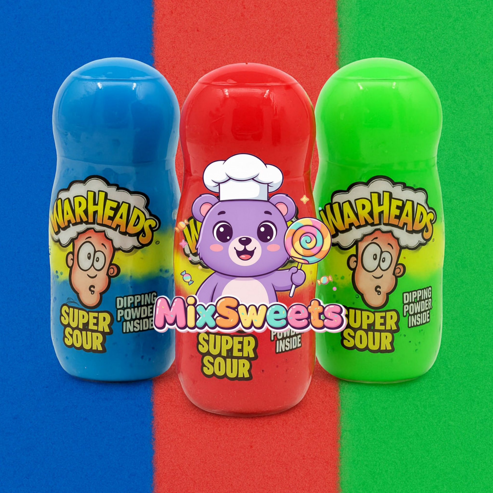 Warheads Super Sour Thumb Dippers Warheads Super Sour Thumb Dippers