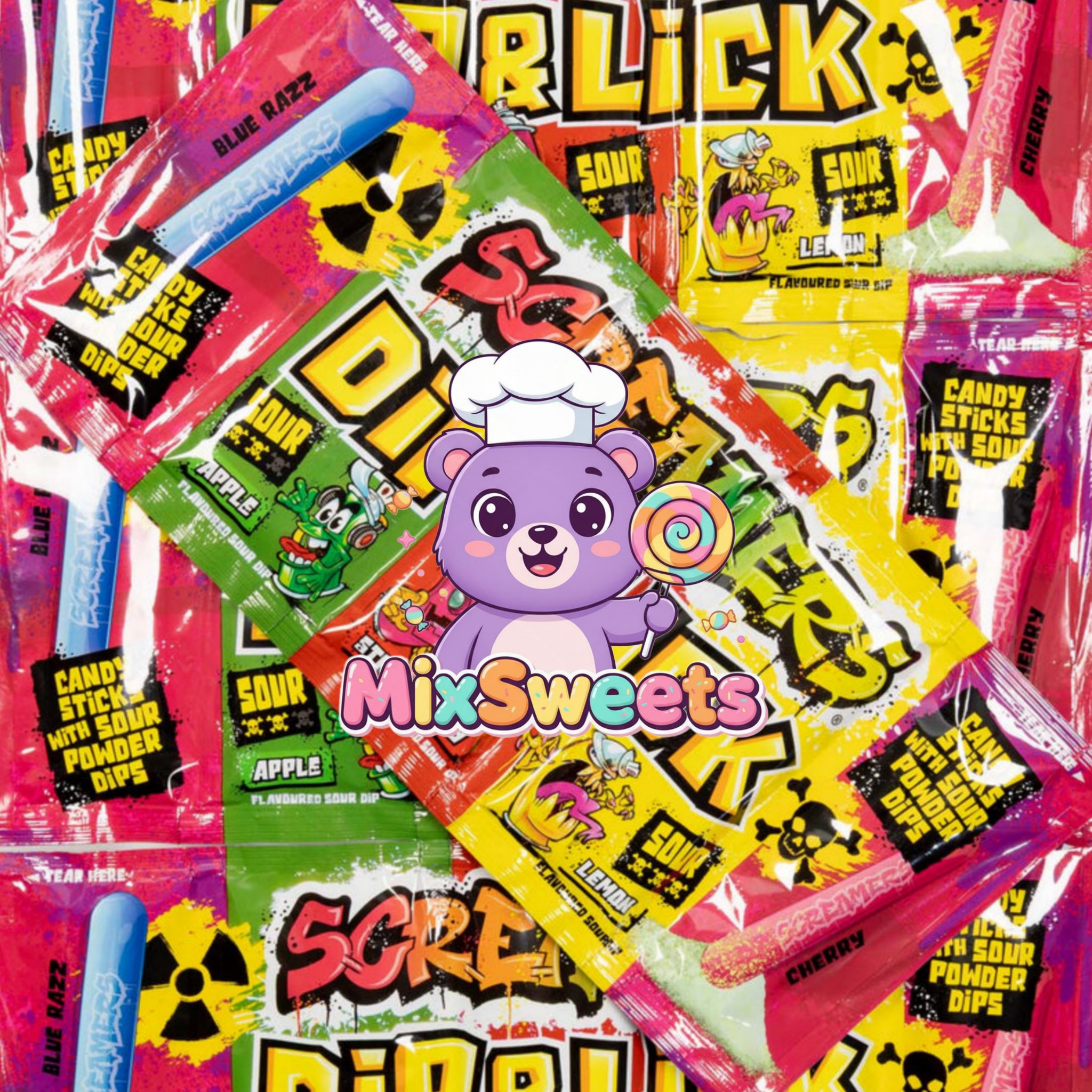 Zed Candy Screamers Dip & Lick Zed Candy Screamers Dip & Lick